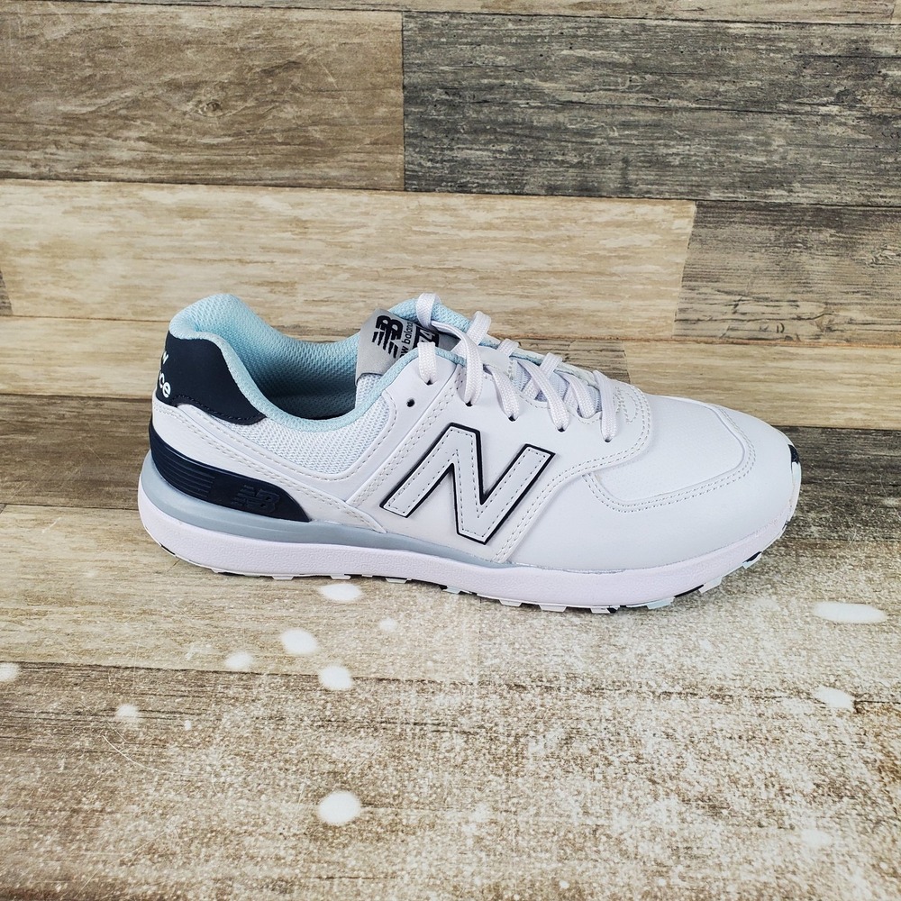 New Balance‎ Golf 574 Greens v2 Womens Golf Shoes Sz 7.5 White Lace-Up Sneaker
